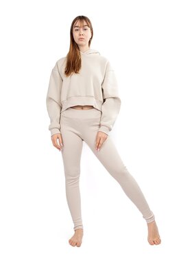 DKaren Sport DKaren Sport Dres DK-K-B13 Beżowy Classic Fit