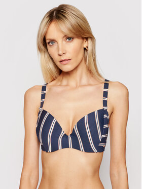 Roxy Roxy Góra od bikini Moonlight Splash ERJX304368 Granatowy