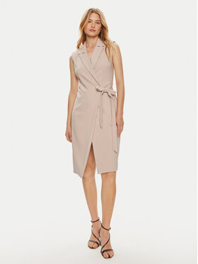 Imperial Imperial Rochie cocktail ADOFHJZ Bej Slim Fit