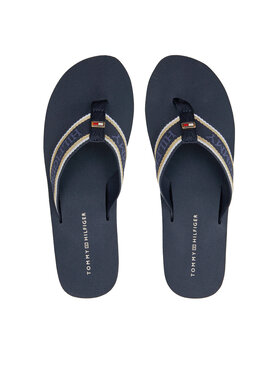 Tommy Hilfiger Tommy Hilfiger Žabky Im Platform Beach Sandal FW0FW08236 Tmavomodrá