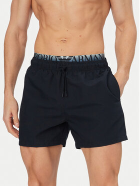 Emporio Armani Emporio Armani Sportovní kraťasy EM000686 AF20432 UB102 Tmavomodrá Regular Fit