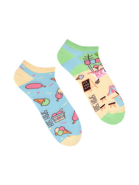 Spox Sox Spox Sox Skarpety stopki unisex Stopki Lody Kolorowy