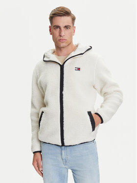Tommy Jeans Tommy Jeans Polar Teddy DM0DM19224 Bej Regular Fit