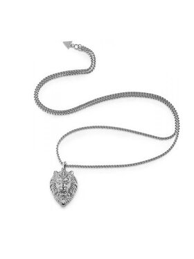 Guess Guess Naszyjnik JUMN01387JWSTT/U Srebrny