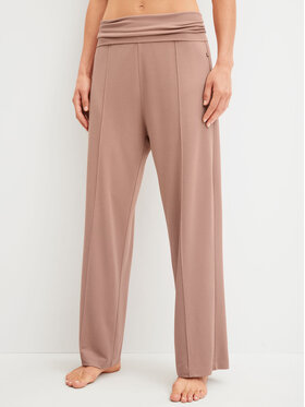 Calida Calida Spodnie dresowe 29776 Beżowy Regular Fit