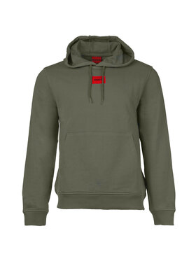 HUGO Hugo Sweter 14915 Brązowy Comfort Fit