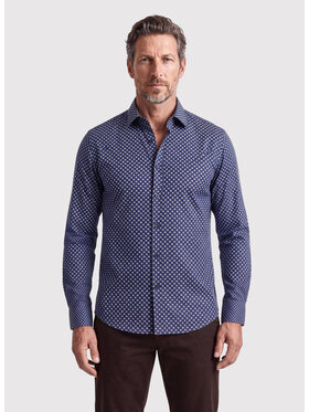 Pako Lorente Pako Lorente Koszula P26WF-1X-003 Granatowy Slim Fit