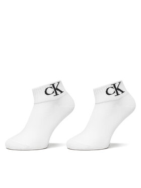 Calvin Klein Jeans Calvin Klein Jeans 2er-Set hohe Damensocken 701228813 Weiß