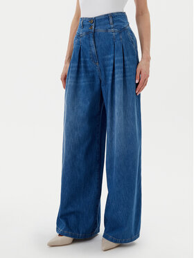 TWINSET TWINSET Farmer 251TP2611 Kék Wide Leg