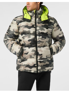 Plein Sport Plein Sport Giubbotto piumino 28313 Nero Regular Fit