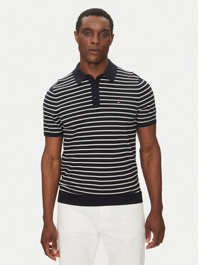 Tommy Hilfiger Tommy Hilfiger Polokošeľa Essential Cotton Knitted Polo MW0MW37396 Tmavomodrá Regular Fit