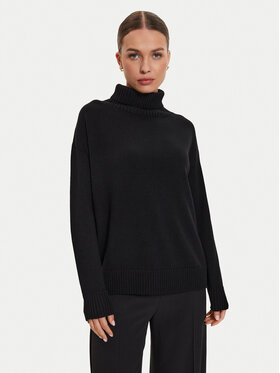Max Mara Leisure Max Mara Leisure Dolčevita Superbo 2426366148 Crna Relaxed Fit