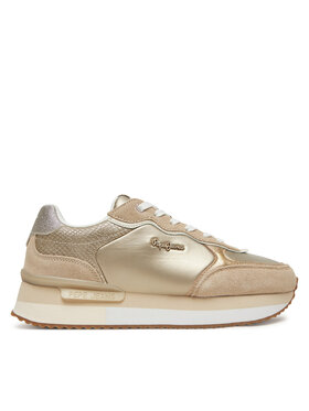 Pepe Jeans Pepe Jeans Sportcipők Rusper Shine PLS60033 Bézs