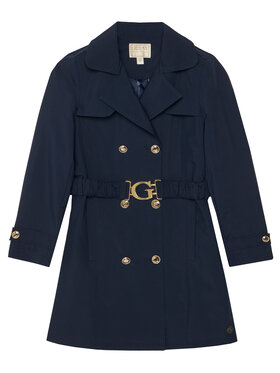 Guess Guess Tenchcoat J5RL10 WFYD0 Dunkelblau Regular Fit