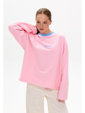 Mirons Mirons Longsleeve Print Różowy Regular Fit
