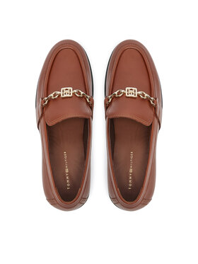 Tommy Hilfiger Loaferke FW0FW08339 Rjava