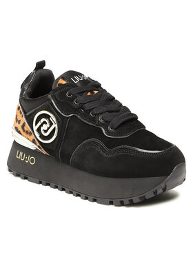 Liu Jo Liu Jo Sneakers Maxi Wonder 24 BF2103 PX194 Negru