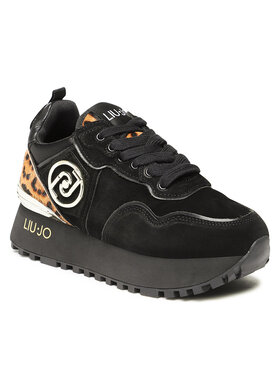 Liu Jo Liu Jo Sneakersy Maxi Wonder 24 BF2103 PX194 Čierna