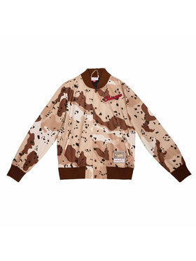 Mitchell & Ness Mitchell & Ness Kurtka bomber Reflective NBA Chicago Bulls Brązowy Standard Fit
