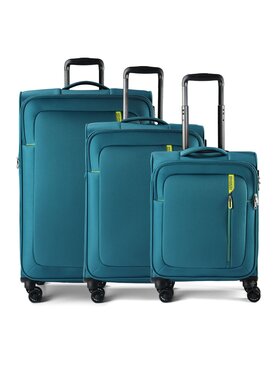 American Tourister American Tourister Komplet walizek 330310 Błękitny