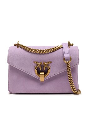 Pinko Pinko Rankinė Cupido Messenger Mini Suede AI 23-24 PCPL 101749 A0F6 Violetinė
