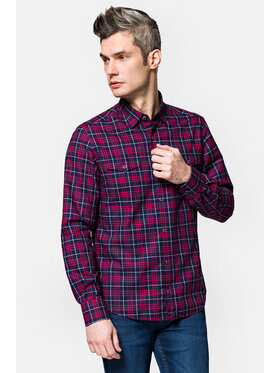 Lancerto Lancerto Koszula Sophie KO073222000016 Granatowy Slim Fit