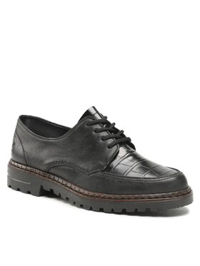 Rieker Rieker Oxford Schuhe 54806-00 Schwarz
