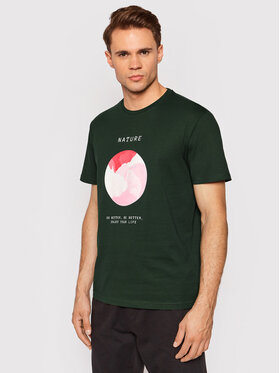 Outhorn Outhorn T-shirt TSM618 Zelena Regular Fit