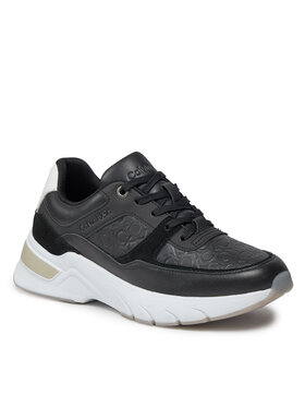 Calvin Klein Calvin Klein Tenisice Elevated Runner - Mono Mix HW0HW01869 Crna