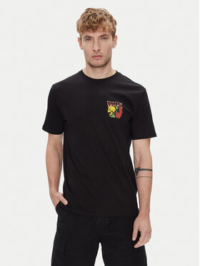 Volcom Volcom T-shirt Tooflow A3512551 Crna Classic Fit