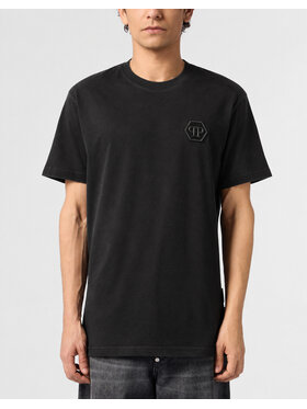 PHILIPP PLEIN PHILIPP PLEIN Tričko 31299 Čierna Regular Fit