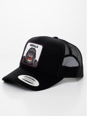 MyStars MyStars Czapka z daszkiem z Gorylem Gorilla Czarny