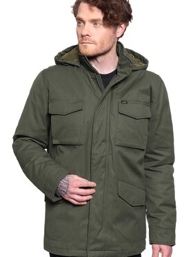 Lee Lee Kurtka zimowa WINTER FIELD JACKET Zielony Regular Fit