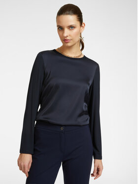 Elena Mirò Elena Mirò T-Shirt G126Z300334N034 Niebieski Regular Fit
