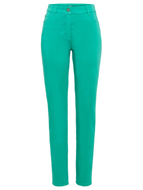 Olsen Hlače Mona 14000620 Zelena Slim Fit