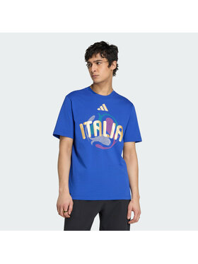 adidas adidas Koszulka techniczna 164287 Niebieski jasny Regular Fit