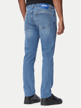 HUGO HUGO Džinsai Ash 50563468 Mėlyna Slim Fit