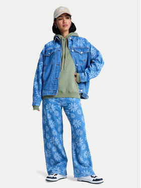 Roxy Roxy Džinsa jaka Salty Horizon ERJJK03700 Zils Regular Fit