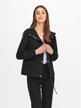 JDY Demisezoninė striukė 15231644 Juoda Regular Fit