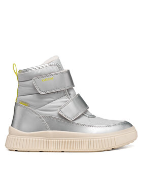 Geox Geox Ghete J Laquinny Girl B Abx J661JB 0NFFU C0598 M Argintiu