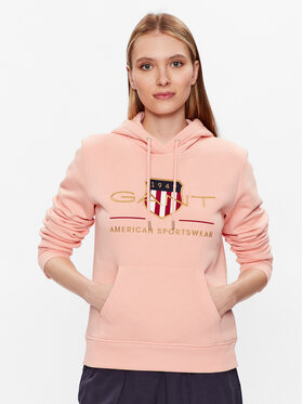 Gant Gant Суитшърт Archive Shield 4204690 Оранжев Regular Fit