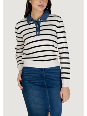 Morgan De Toi Morgan De Toi Maglione 261-MATHIS Beige Casual Fit