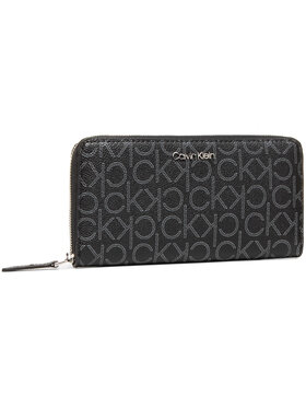 Calvin Klein Calvin Klein Portefeuille femme grand format Z/A Wallet Lg K60K607451 Noir