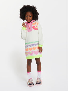 Billieblush Billieblush Φόρεμα υφασμάτινο U12851 Μπεζ Regular Fit
