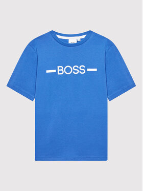 Boss Boss T-Shirt J25N29 S Niebieski Regular Fit