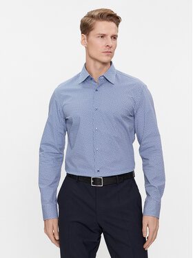 BOSS Boss Košile H-Hank-Kent-C1-214 50478620 Modrá Slim Fit
