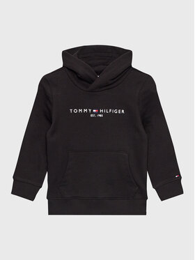 Tommy Hilfiger Tommy Hilfiger Majica dugih rukava Essential KS0KS00213 M Crna Regular Fit