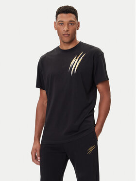 Plein Sport Plein Sport Tricou FAEC MTK8356 STE001N Negru Loose Fit