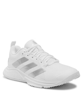 Adidas Čevlji Za športe V Zaprtih Prostorih Court Team Bounce 2.0 HR1235 Bela