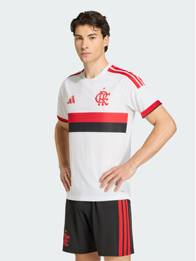 adidas adidas Koszulka techniczna 167876 Biały Slim Fit